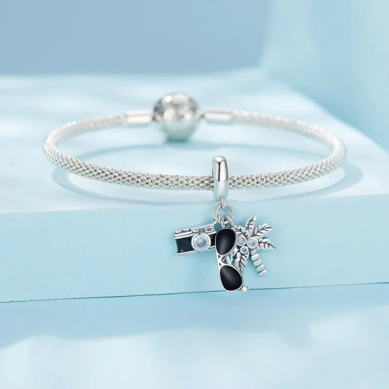 (image for) Pandora Style Vacation Dangle - SCC2557 - View 3