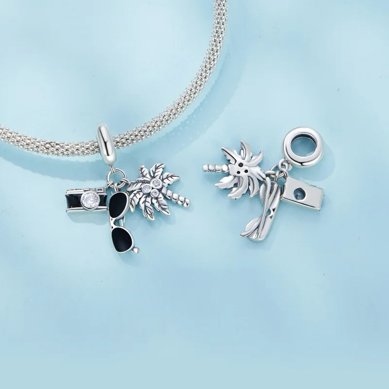 (image for) Pandora Style Vacation Dangle - SCC2557 - View 4