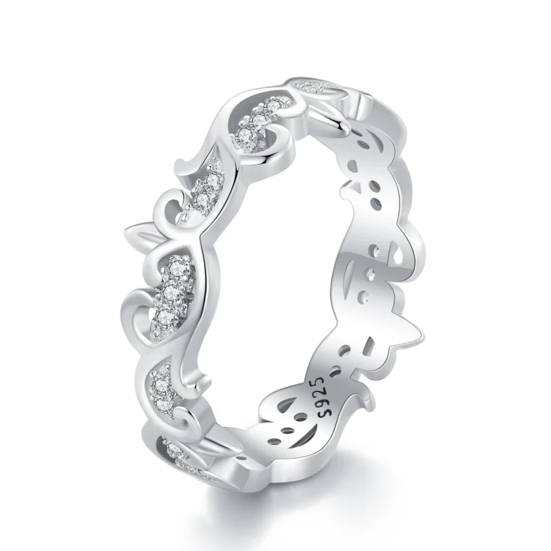 (image for) Pandora Style Vine Ring - BSR489 - Product Image