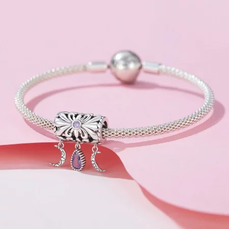 Pandora Style Vintage Iris Charm - SCC2631