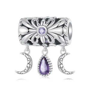 (image for) Pandora Style Vintage Iris Charm - SCC2631
