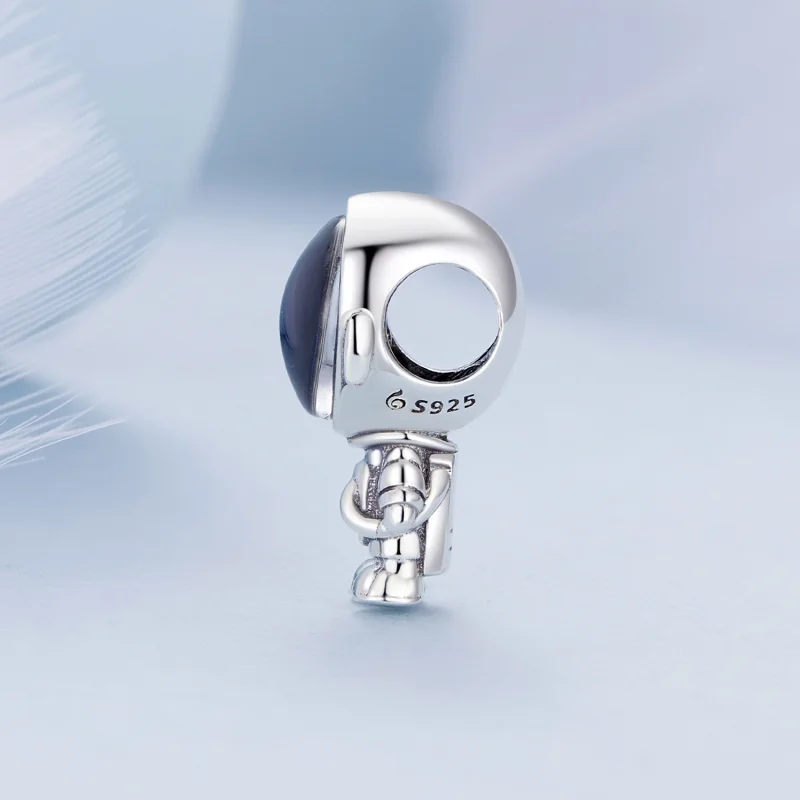 (image for) Pandora Style Warm-Sensing Astronaut Charm - BSC578-CF - View 4