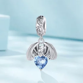 Pandora Style White Eagle Dangle - SCC2636