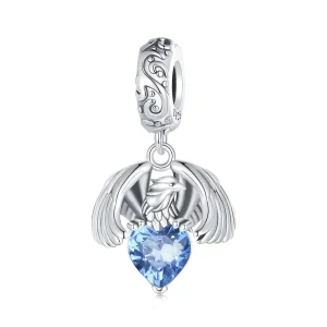 (image for) Pandora Style White Eagle Dangle - SCC2636
