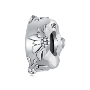(image for) Pandora Style Wild Chrysanthemum Clip - SCC2574