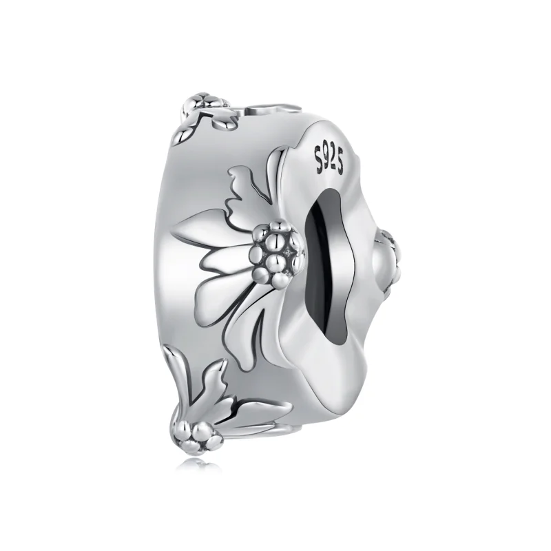 (image for) Pandora Style Wild Chrysanthemum Clip - SCC2574 - Product Image