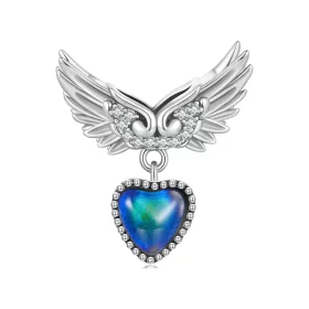 Pandora Style Wings Guardian Emotional Stone Charm - SCC2581 Pandora Style Wings Guardian Emotional Stone Charm - SCC2581