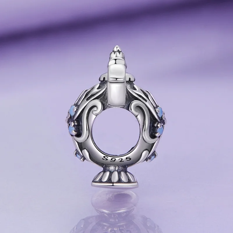 (image for) Pandora Style Wishing Magic Lamp Charm - BSC893 - View 3