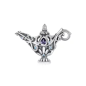 Pandora Style Wishing Magic Lamp Charm - BSC893 Pandora Style Wishing Magic Lamp Charm - BSC893