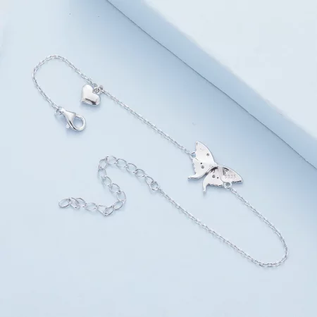 Pandora Style Wizard of Oz Butterfly Chain Bracelet - BSB118