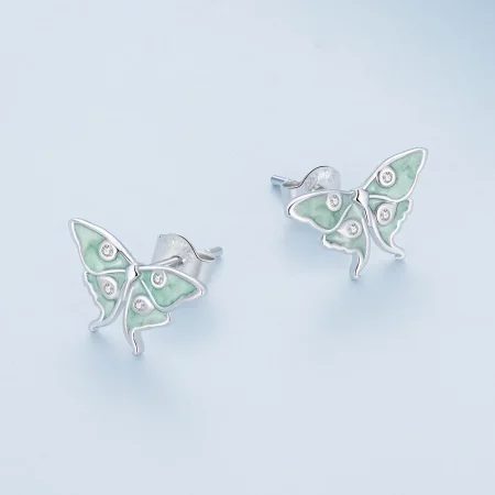 Pandora Style Wizard of Oz Butterfly Studs Earrings - BSE828