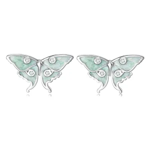 (image for) Pandora Style Wizard of Oz Butterfly Studs Earrings - BSE828