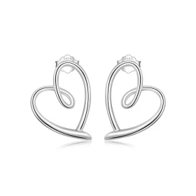 Pandora Style Wrapped In Love Studs Earrings - BSE871