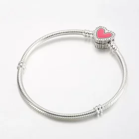 Keith Haring™ x Pandora Moments Radiant Heart Snake Chain Bracelet - 592217C01 Keith Haring™ x Pandora Moments Radiant Heart Snake Chain Bracelet - 592217C01