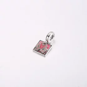 Keith Haring™ x Pandora Walking Heart Double Dangle Charm - 792216C01 Keith Haring™ x Pandora Walking Heart Double Dangle Charm - 792216C01