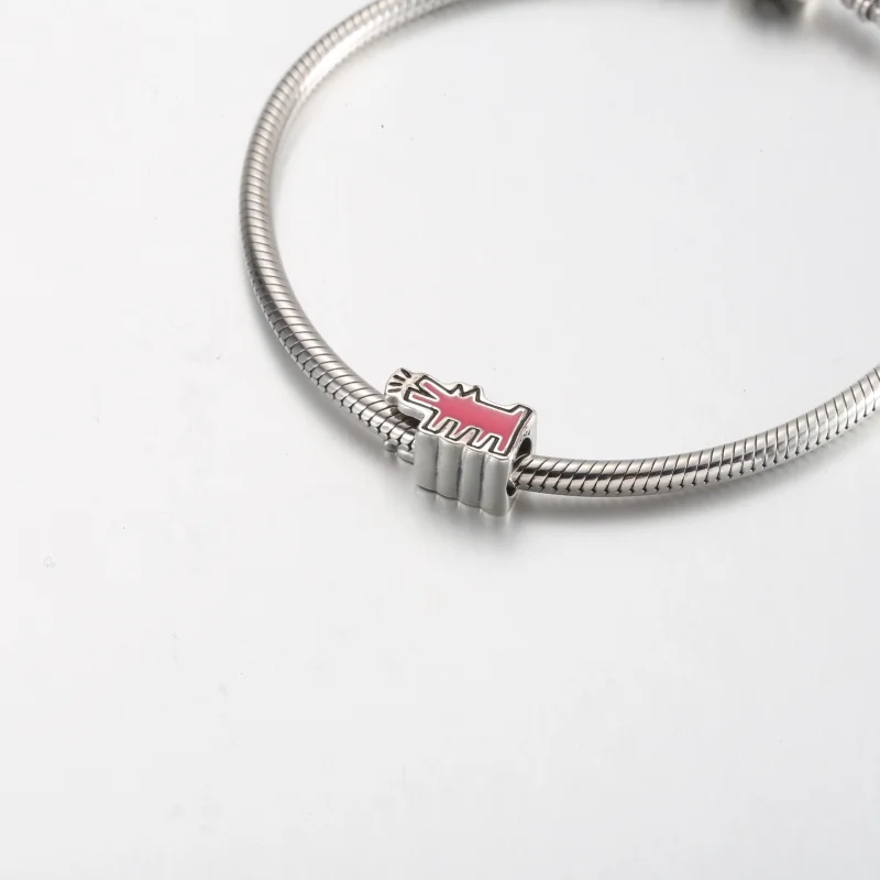 (image for) Keith Haring™ x Pandora Barking Dog Charm - 792218C01 - View 5