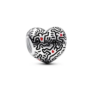 (image for) Keith Haring™ x Pandora Line Art People Charm - 792224C01