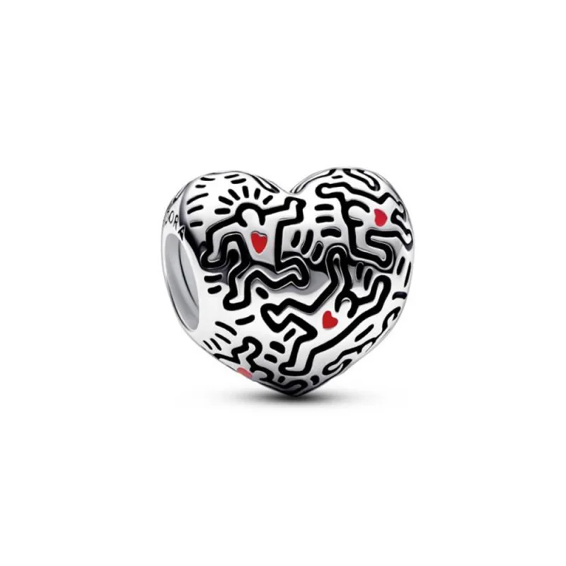 (image for) Keith Haring™ x Pandora Line Art People Charm - 792224C01