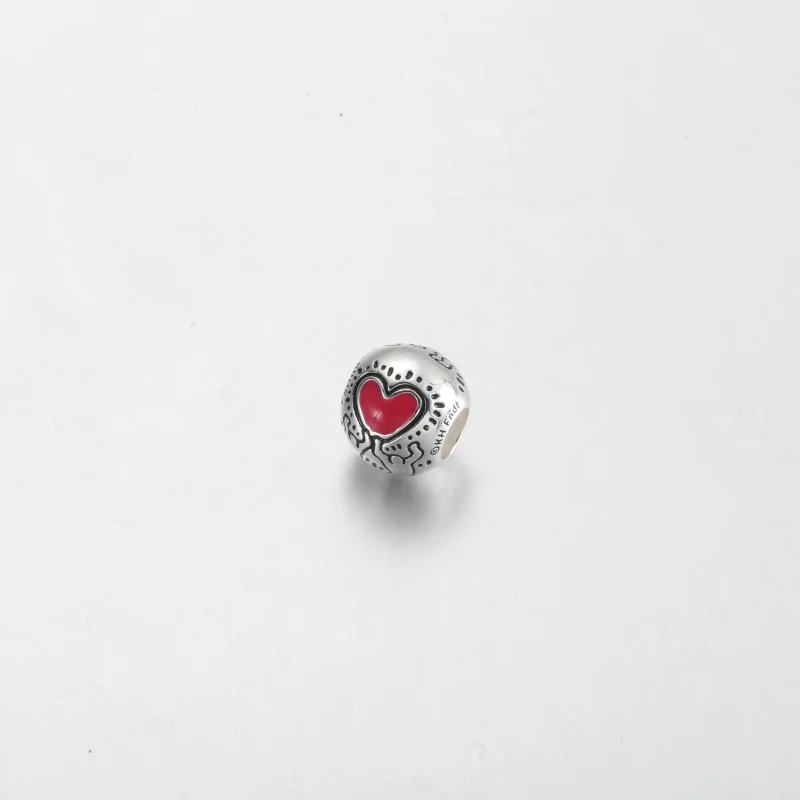 (image for) Keith Haring™ x Pandora Love & Figures Charm - 792225C01 - View 2