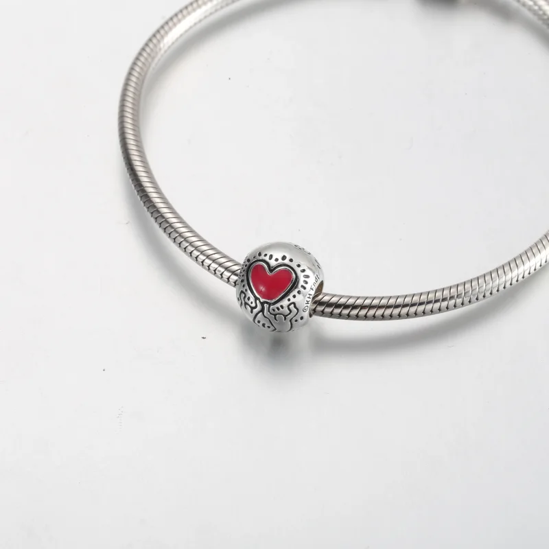 (image for) Keith Haring™ x Pandora Love & Figures Charm - 792225C01 - View 5