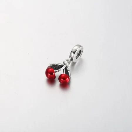 Pandora Asymmetrical Cherry Fruit Dangle Charm - 791583C01