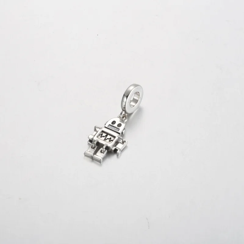 (image for) Pandora Bestie Bot Robot Dangle Charm - 792250C01 - View 2