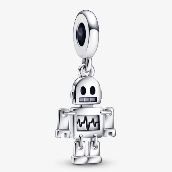Pandora Bestie Bot Robot Dangle Charm - 792250C01