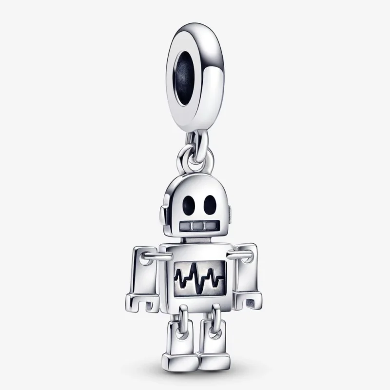 (image for) Pandora Bestie Bot Robot Dangle Charm - 792250C01 - Product Image