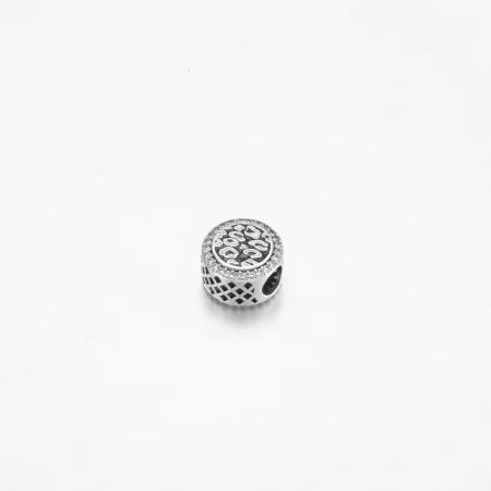 Pandora Black Leopard print sterling silver charm - 792016CZ_E023