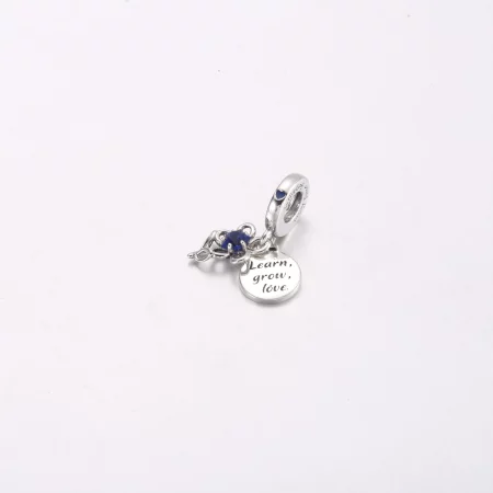 Pandora Blooming Flower Double Dangle Charm - 792293C01