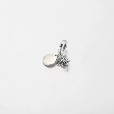 Pandora Blooming Flower Double Dangle Charm - 792293C01