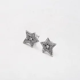 Pandora Celestial Asymmetric Star Stud Earrings - 292415C01 Pandora Celestial Asymmetric Star Stud Earrings - 292415C01