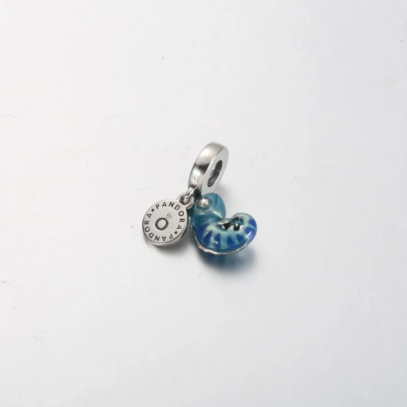 (image for) Pandora Color-changing Chameleon Dangle Charm - 791676C01 - View 3