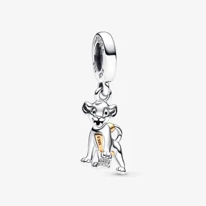 (image for) Pandora Disney 100th Anniversary Simba Lab-grown Diamond Dangle Charm - 792749C01