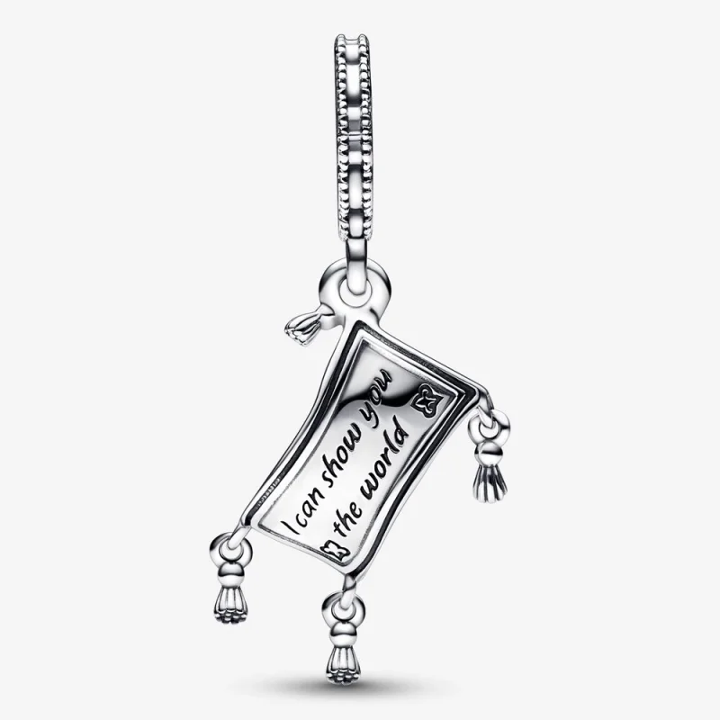(image for) Pandora Disney Aladdin Magic Carpet Dangle Charm - 792346C01 - View 5