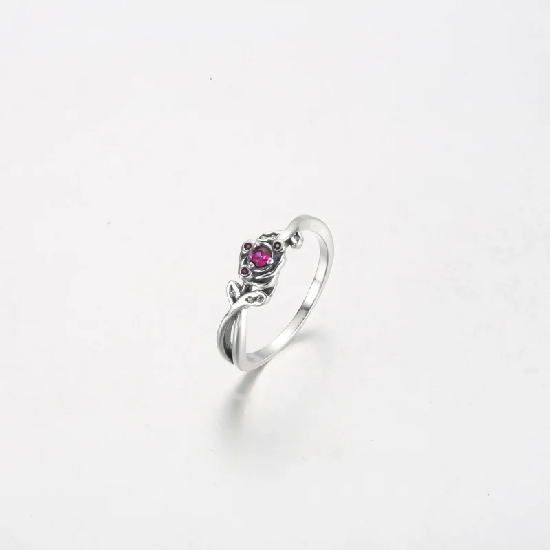 (image for) Pandora Disney Beauty and the Beast Rose Ring - 190017C01 - View 2