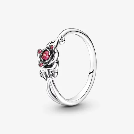 Pandora Disney Beauty and the Beast Rose Ring - 190017C01