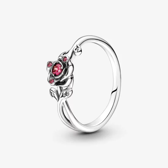 Pandora Disney Beauty and the Beast Rose Ring - 190017C01