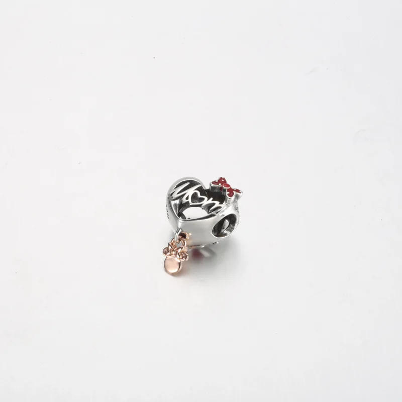 (image for) Pandora Disney Minnie Mouse Mom Heart Charm - 781142C01 - View 2