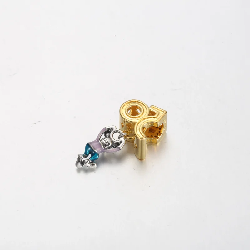 (image for) Pandora Disney Parks Mickey Mouse 50th Anniversary Dangle Charm - 769597C01 - View 3