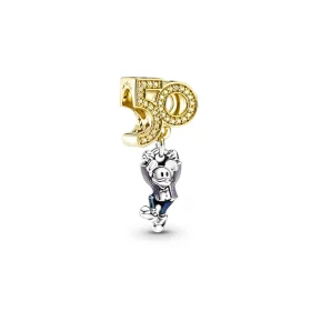 Pandora Disney Parks Mickey Mouse 50th Anniversary Dangle Charm - 769597C01