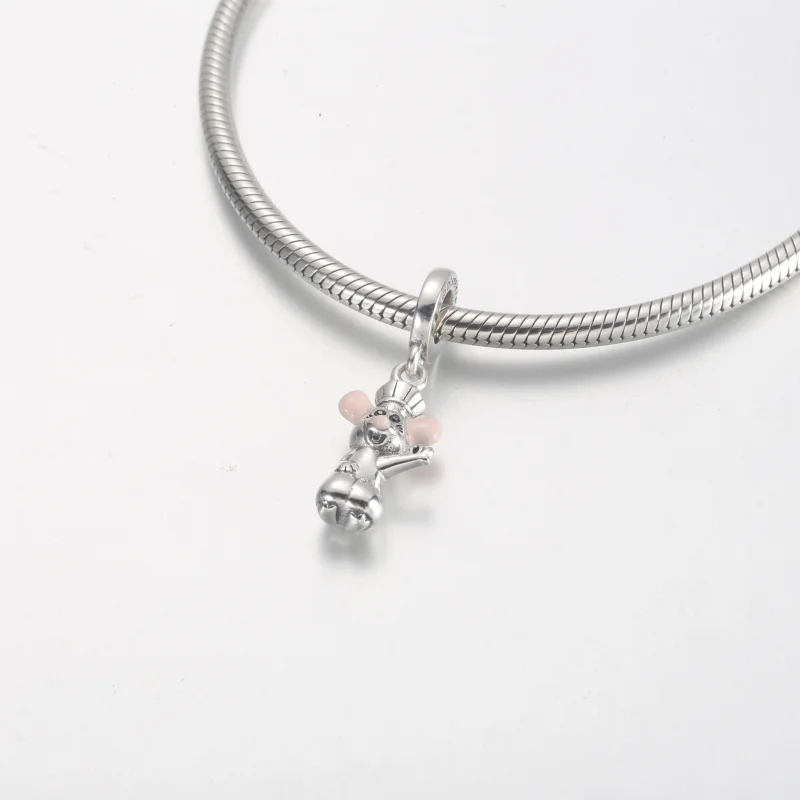 (image for) Pandora Disney Pixar Remy Dangle Charm - 792029C01 - View 5
