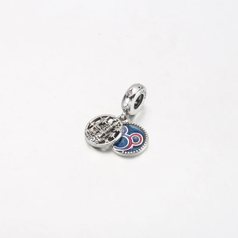(image for) Pandora Disneyland Paris 30th Anniversary Dangle Charm - 791674C01 - View 2