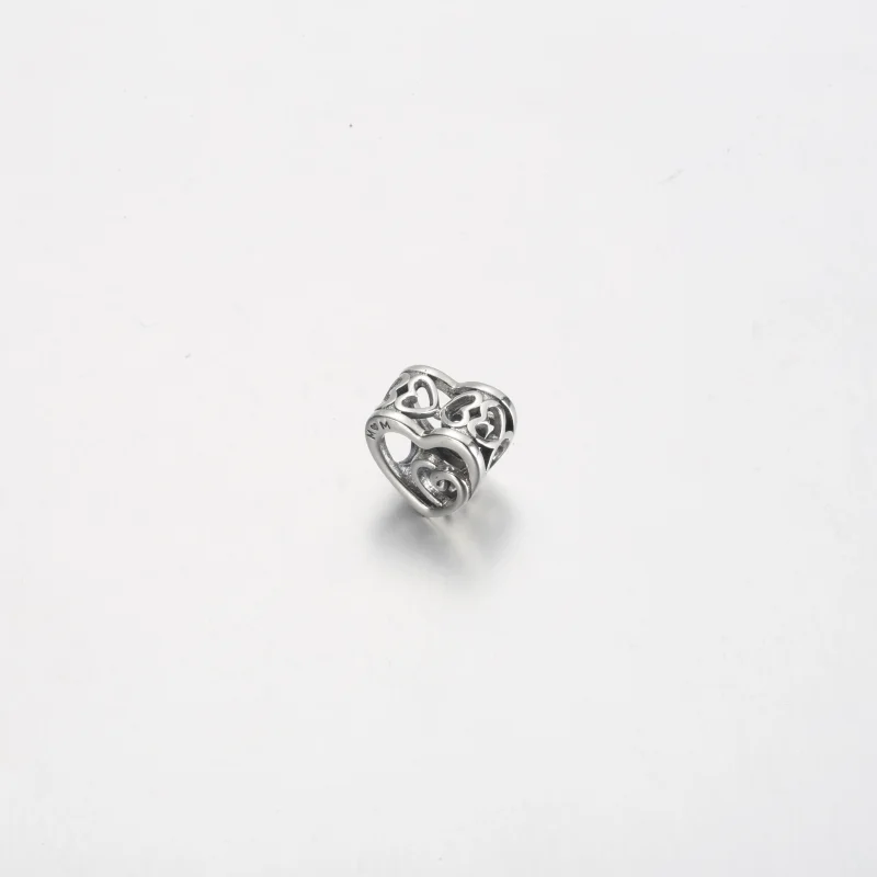 (image for) Pandora Entwined Infinite Hearts Charm - 790800C00 - View 2