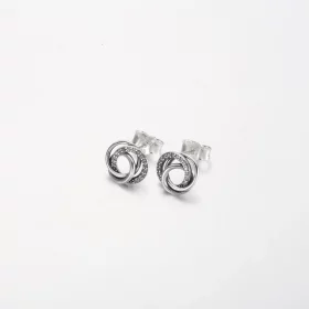Pandora Family Always Encircled Stud Earrings - 291076C01