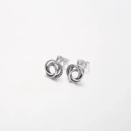Pandora Family Always Encircled Stud Earrings - 291076C01