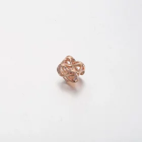 Pandora Family Infinity Pink Heart Charm - 782246C01 Pandora Family Infinity Pink Heart Charm - 782246C01