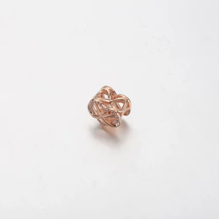 Pandora Family Infinity Pink Heart Charm - 782246C01