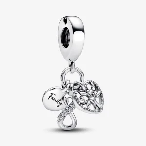 (image for) Pandora Family Infinity Triple Dangle Charm - 792201C01