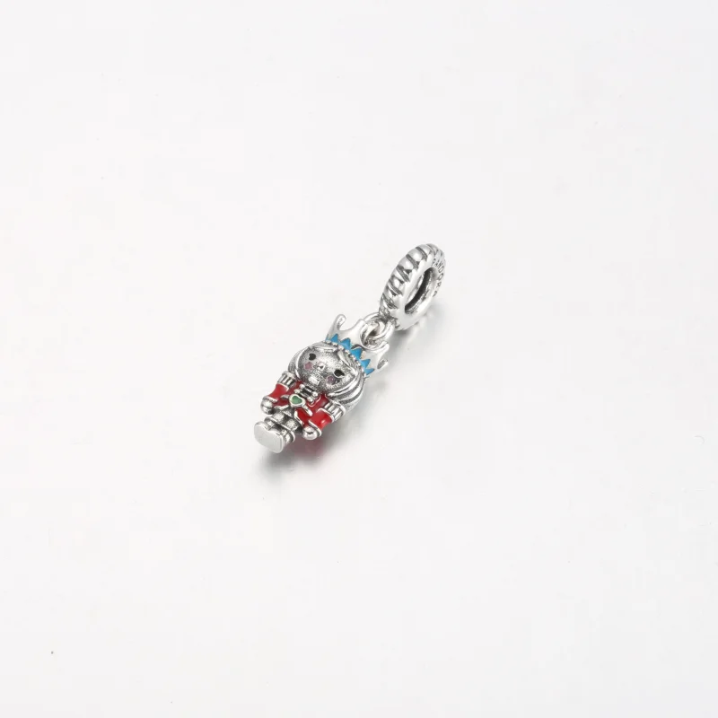 (image for) Pandora Festive Nutcracker 2022 Dangle Charm - 792331C01 - View 2
